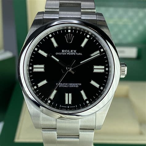 rolex black oyster|rolex oyster perpetual black price.